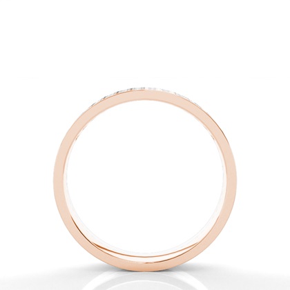 R / W Gold Men's Wedding Bands