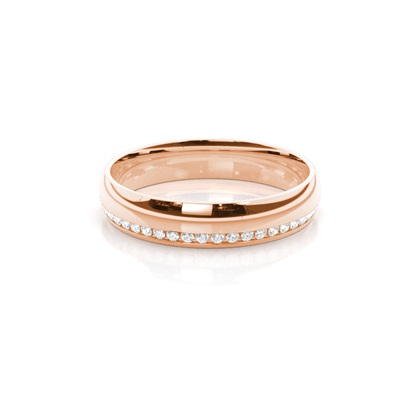 Women's Rose Gold Wedding Rings