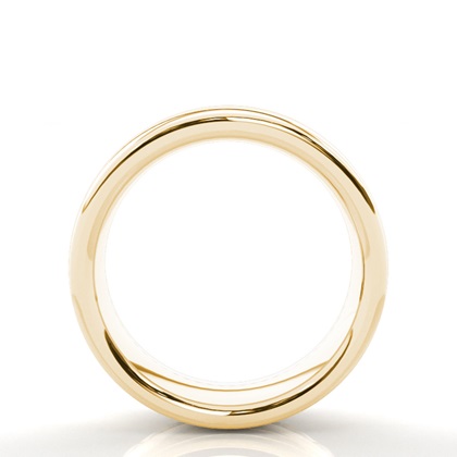 Zweifarbiges Diamant-Ehering