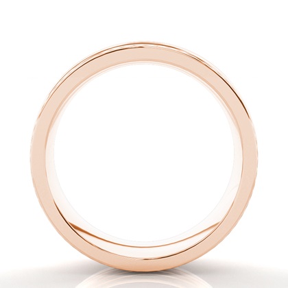 R / W Gold Men's Wedding Bands