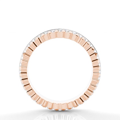 R / W Gold Men's Wedding Bands