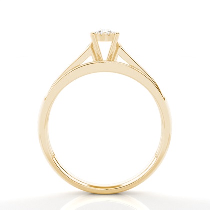 Round Diamond Bridal Set Engagement Rings