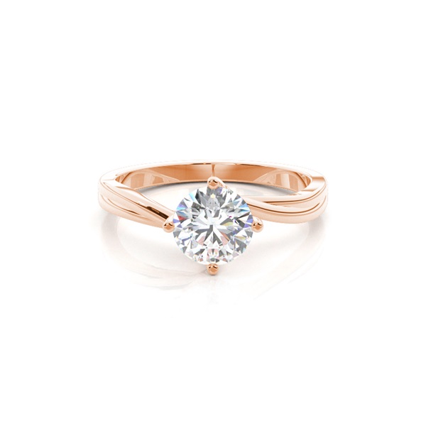 Prong Setting Solitaire Diamond Engagement Ring