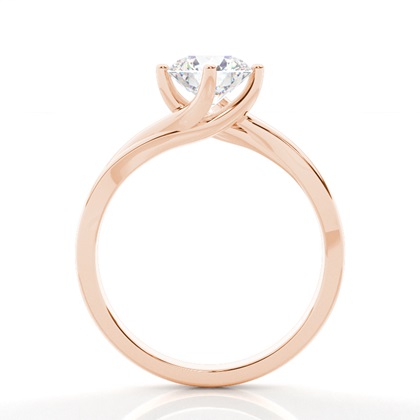 Prong Setting Solitaire Diamond Engagement Ring