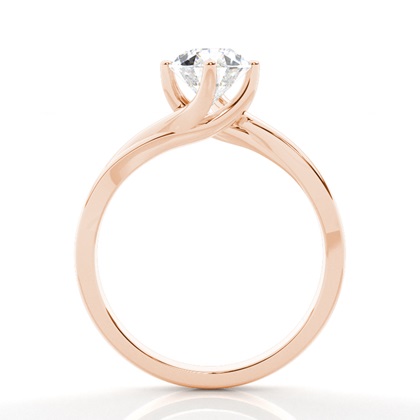 Prong Setting Solitaire Diamond Engagement Ring