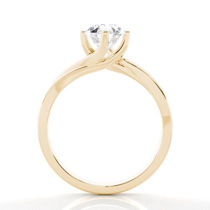 Prong Setting Solitaire Diamond Engagement Ring