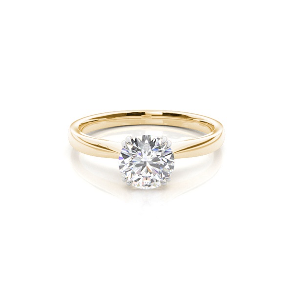 Prong Setting Solitaire Diamond Engagement Ring