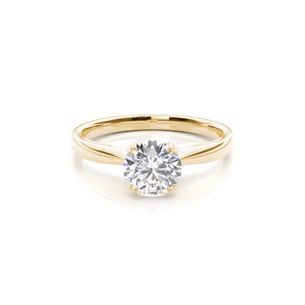 Prong Setting Solitaire Diamond Engagement Ring
