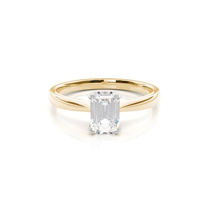 Emerald-Cut Diamond Rings
