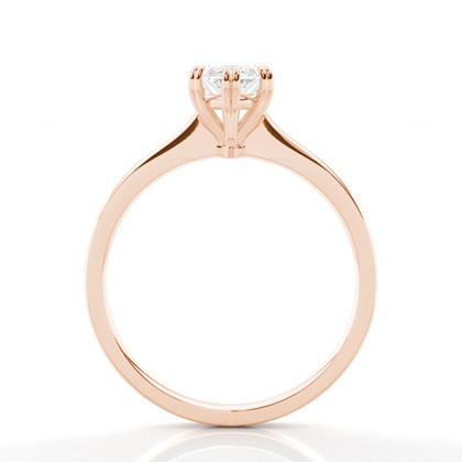 Prong Setting Solitaire Diamond Engagement Ring