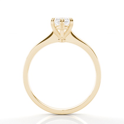 Prong Setting Solitaire Diamond Engagement Ring