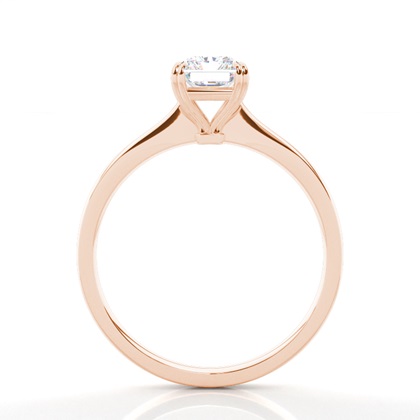 Solitaire Diamond Verlobungsring mit Zinkeneinstellung