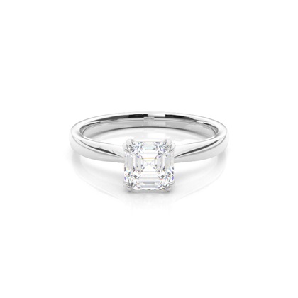 Asscher Diamond Rings