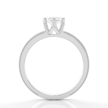 Marquise Solitaire Diamond Rings
