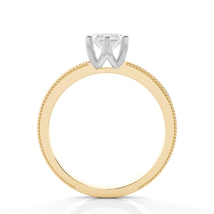 Marquise Schliff Mischmetalle Diamantringe