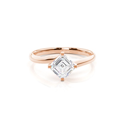 Asscher Diamond Rings