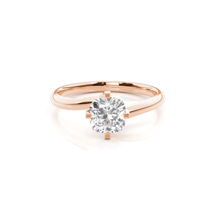 Prong Setting Solitaire Diamond Engagement Ring