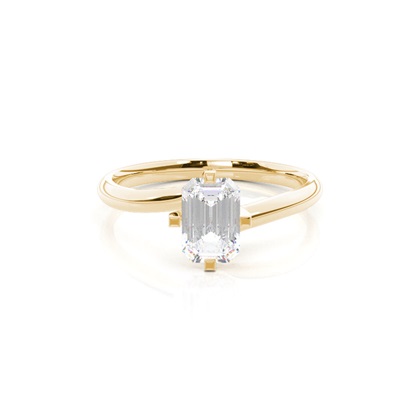 Prong Setting Solitaire Diamond Engagement Ring