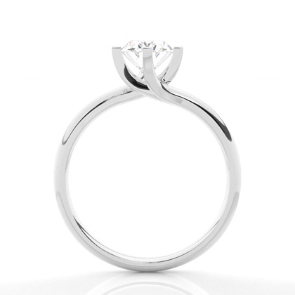 Prong Setting Solitaire Diamond Engagement Ring