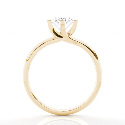 Prong Setting Solitaire Diamond Engagement Ring