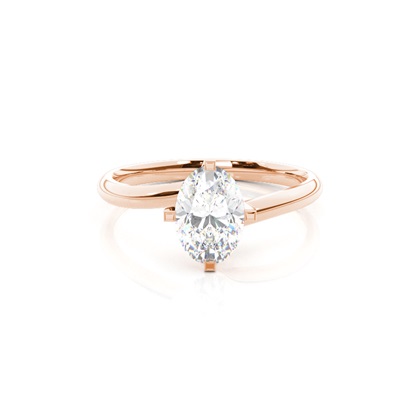 Prong Setting Solitaire Diamond Engagement Ring
