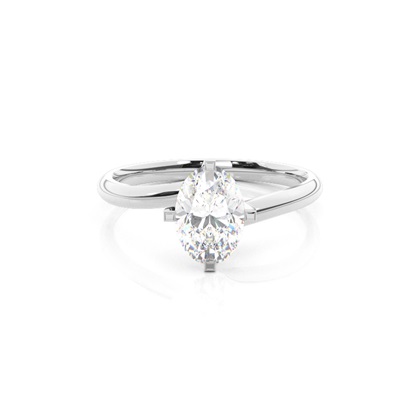 Prong Setting Solitaire Diamond Engagement Ring