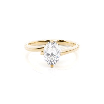 Prong Setting Solitaire Diamond Engagement Ring