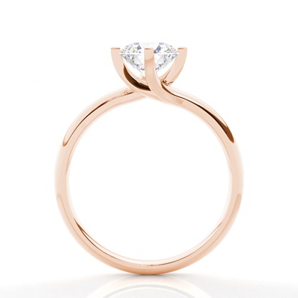 Prong Setting Solitaire Diamond Engagement Ring