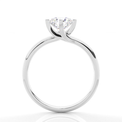 Prong Setting Solitaire Diamond Engagement Ring