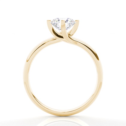 Prong Setting Solitaire Diamond Engagement Ring