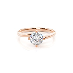 Prong Setting Solitaire Diamond Engagement Ring