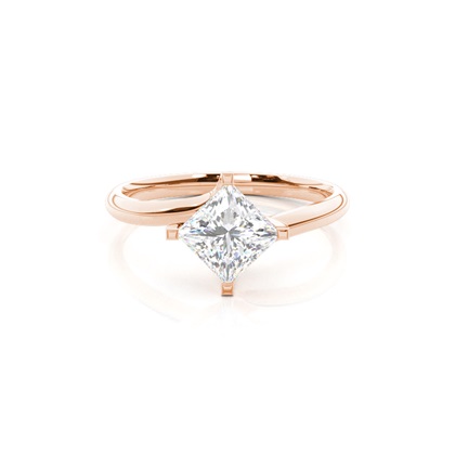 Prong Setting Solitaire Diamond Engagement Ring