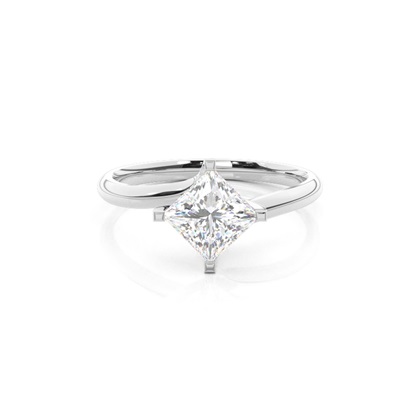 Prong Setting Solitaire Diamond Engagement Ring