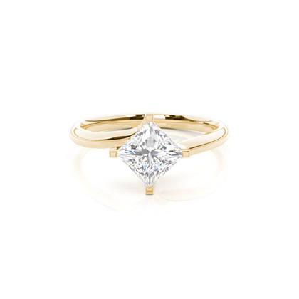 Prong Setting Solitaire Diamond Engagement Ring