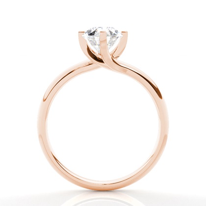 Prong Setting Solitaire Diamond Engagement Ring