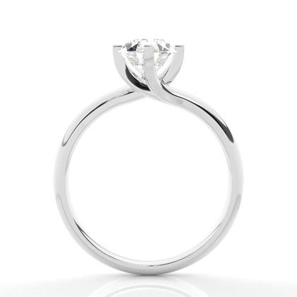 Prong Setting Solitaire Diamond Engagement Ring