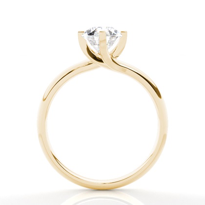 Prong Setting Solitaire Diamond Engagement Ring