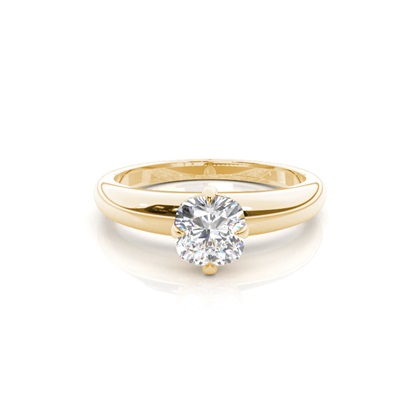 Prong Setting Solitaire Diamond Engagement Ring