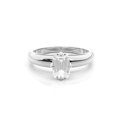 Prong Setting Solitaire Diamond Engagement Ring