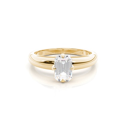 Prong Setting Solitaire Diamond Engagement Ring