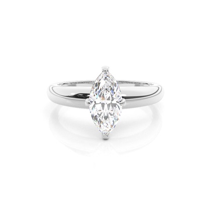 Prong Setting Solitaire Diamond Engagement Ring