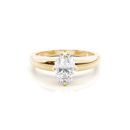 Prong Setting Solitaire Diamond Engagement Ring