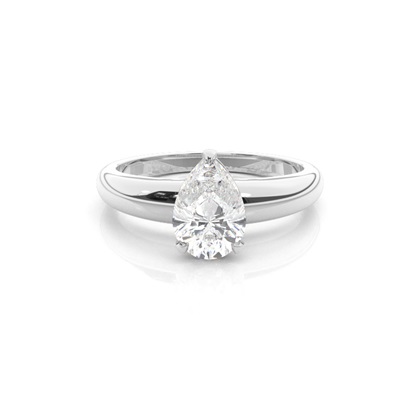 Prong Setting Solitaire Diamond Engagement Ring
