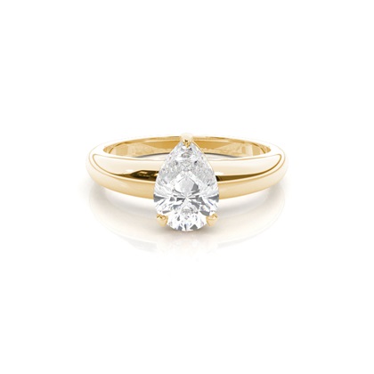 Prong Setting Solitaire Diamond Engagement Ring
