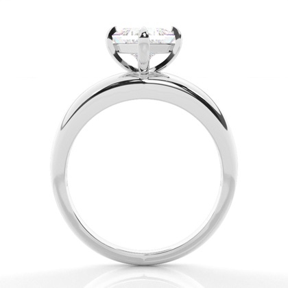 Prong Setting Solitaire Diamond Engagement Ring
