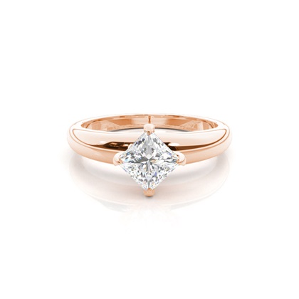Prong Setting Solitaire Diamond Engagement Ring