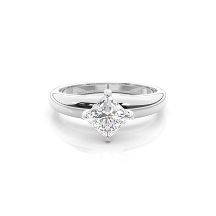 Prong Setting Solitaire Diamond Engagement Ring