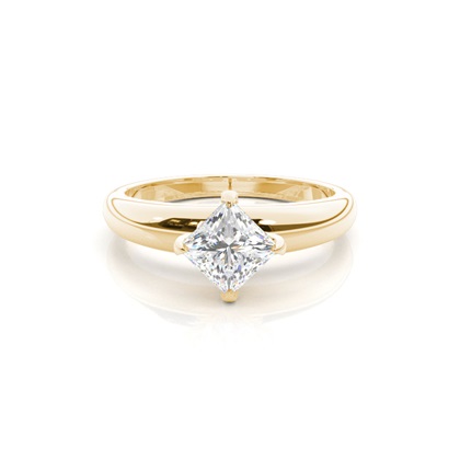 Prong Setting Solitaire Diamond Engagement Ring