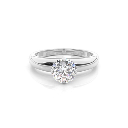Prong Setting Solitaire Diamond Engagement Ring