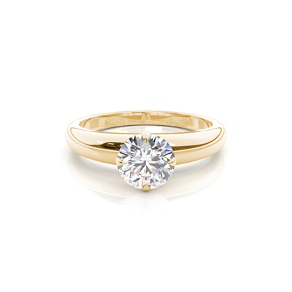 Prong Setting Solitaire Diamond Engagement Ring